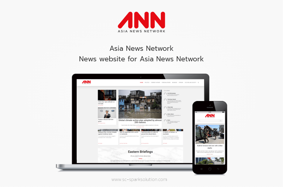 Asia News Network News website for Asia News Network