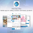 Nana Easy Shop. Mobile app for selling cosmetic and beauty products.