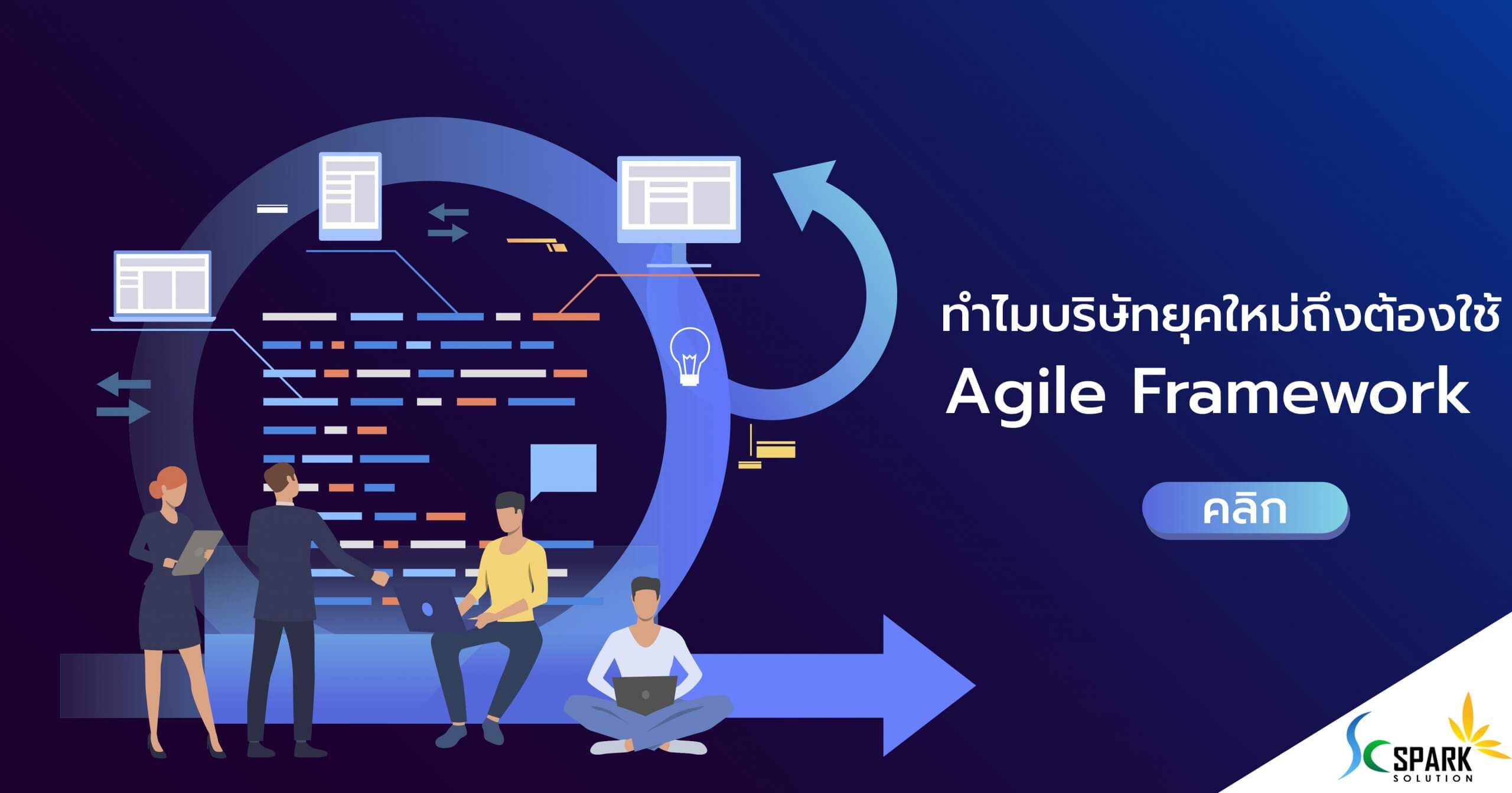 ทำไมบริษัทยุคใหม่ถึงต้องใช้ Agile Framework